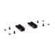 SET DE DOUA SINE DIN PLASTIC - M-LOK - 2 INCH