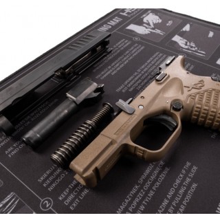 HELIKON TEX GUN CLEANING MAT - 40 X 25 X 0.3 CM - BLACK