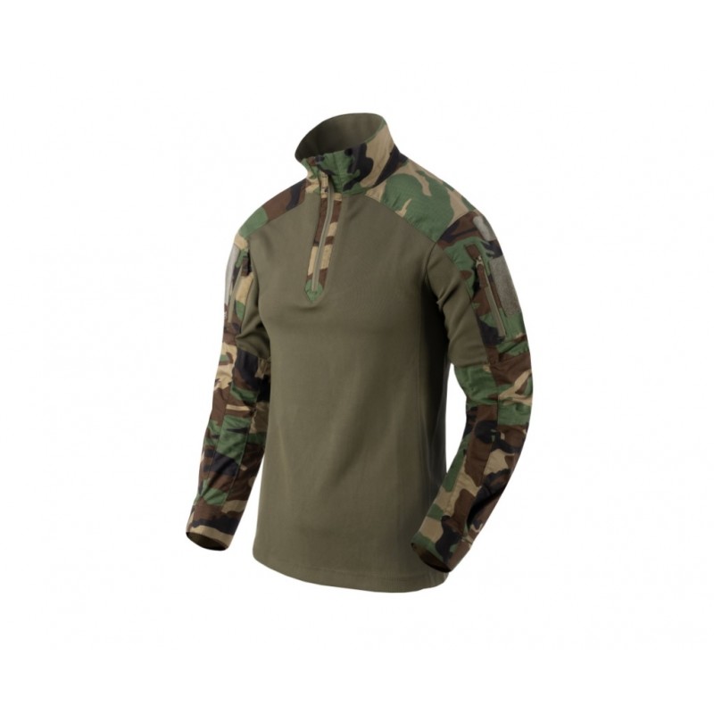 HELIKON-TEX CAMICIA COMBAT SHIRT - MCDU - US WOODLAND