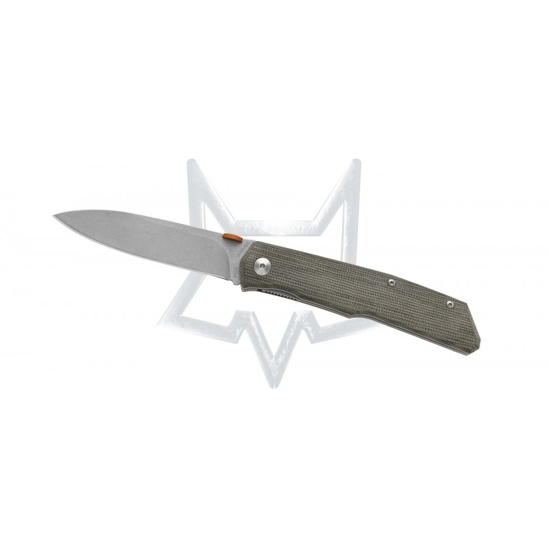 FOX KNIVES RASOIO STRETTO DISEGNATO DA BOB TERZUOLA - OD GREEN