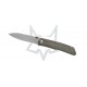 FOX KNIVES RASOIO STRETTO DISEGNATO DA BOB TERZUOLA - OD GREEN