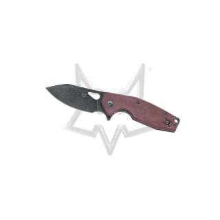 FOX KNIVES COLTELLO YARU - MICARTA BURGUNDY  - DISEGNATO DA JESPER VOXNÆS FOX KNIVES COLTELLO YARU - MICARTA BURGUNDY  - DISEGNATO DA JESPER VOXNÆS
