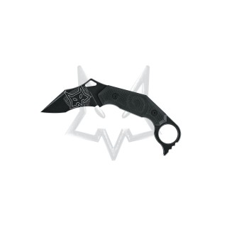 FOX KNIVES COLTELLO A LAMA FISSA MOA - G10 NERO - DISEGNATO DA  JARED WIHONGI FOX KNIVES COLTELLO A LAMA FISSA MOA - G10 NERO - DISEGNATO DA  JARED WIHONGI