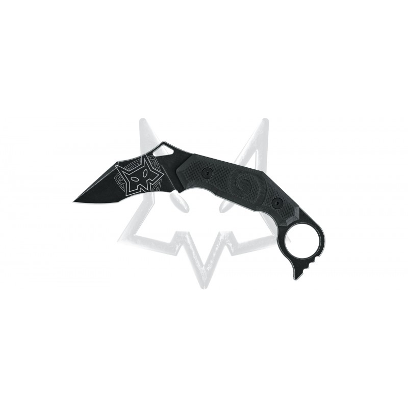 FOX KNIVES COLTELLO A LAMA FISSA MOA - G10 NERO - DISEGNATO DA  JARED WIHONGI