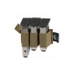TRIPLE ELASTIC INSERT - OLIVE GREEN