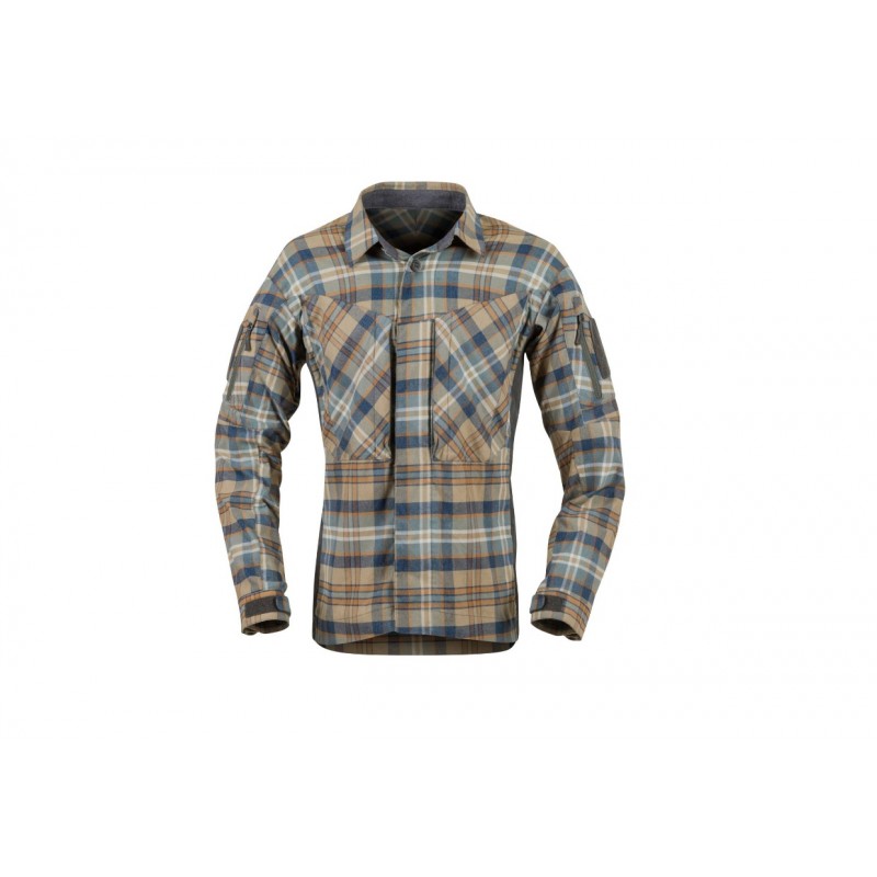 CAMASA MODEL MBDU FLANNEL - SLATE BLUE CHECKERED