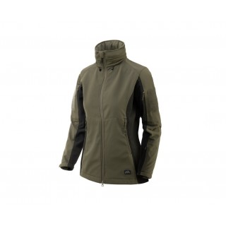 HELIKON TEX GUNFIGHTER WOMEN'S JACKET - TAIGA GREEN/BLACK