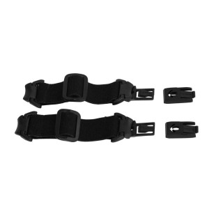 DISPOZITIV DE PRINDERE OCHELARI TACTICI CU PROTECTIE BALISTICA MODEL NERVE PE CASCA - BLACK