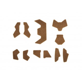 SET VELCRO PENTRU CASTILE SHC - TAN