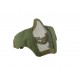 STALKER EVO MASK WITH MOUNT FOR FAST HELMETS - OLIVE DRAB