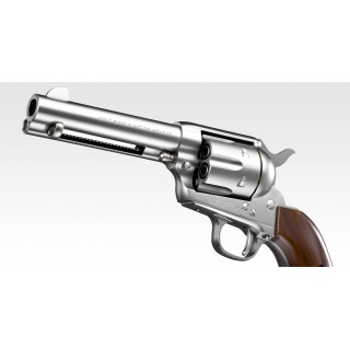 TOKYO MARUI REVOLVER SAA.45 CIVILIAN - 4.3/4 INCH - SPRING - CHROME