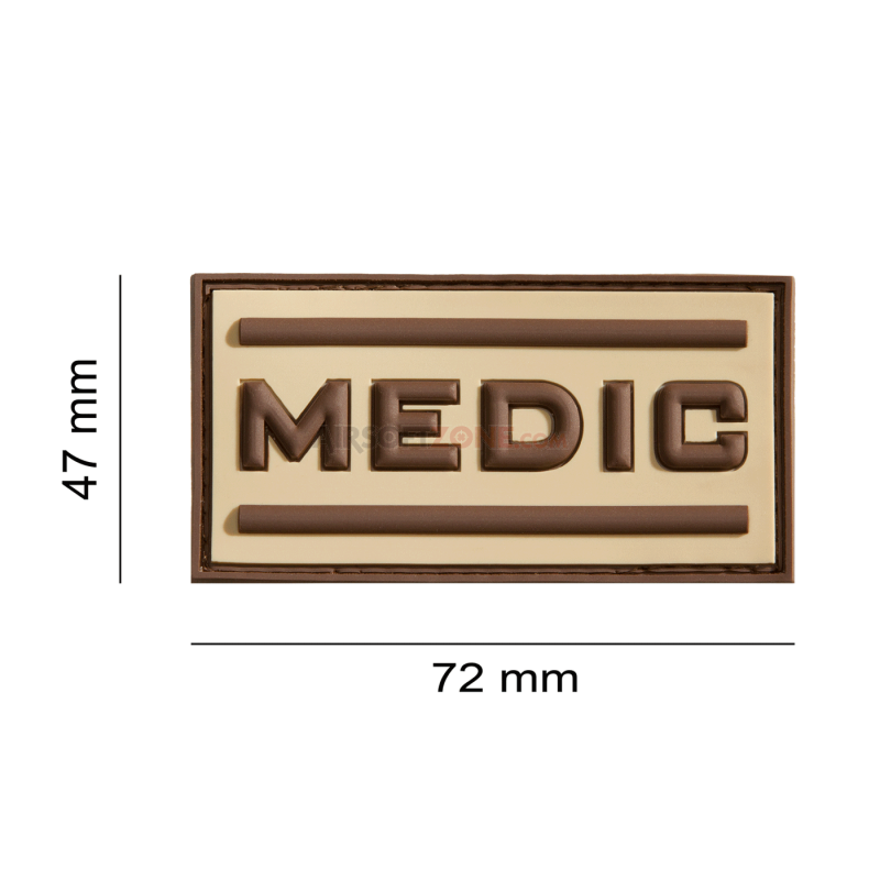 PATCH CAUCIUC - MEDIC - DESERT