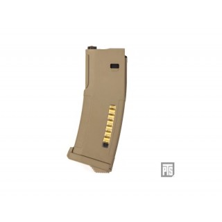 PTS SYNDICATE CARICATORE NERO IN TEHNOPOLIMERO DA 120 COLPI PER TOKYO MARUI RECOIL SHOCK - TAN PTS SYNDICATE CARICATORE NERO IN TEHNOPOLIMERO DA 120 COLPI PER TOKYO MARUI RECOIL SHOCK - TAN