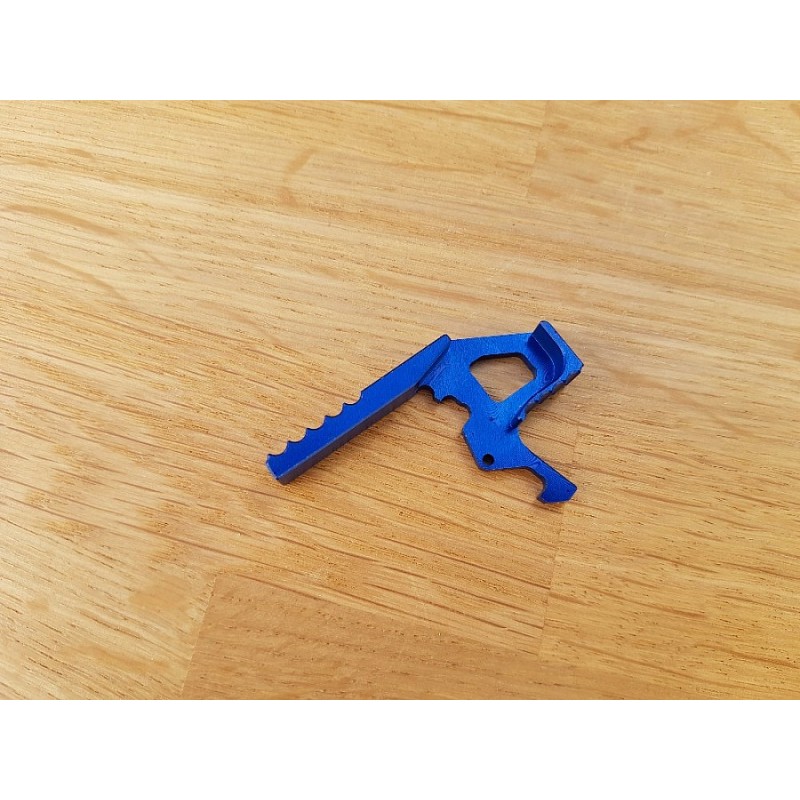 RETRO ARMS CNC EXTENDED CHARGING HANDLE AR15 / M4 - A - BLUE
