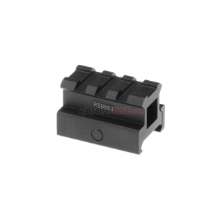 BAZA DE MONTARE MEDIUM PROFILE 3-SLOT TWIST LOCK - BLACK