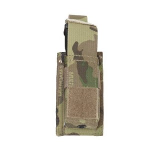 WARRIOR ASSAULT SYSTEMS SINGLE PISTOL DIRECT ACTION 9mm POUCH - MULTICAM