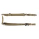 WARRIOR ASSAULT SYSTEMS TWO POINT WEAPON SLING - COYOTE TAN
