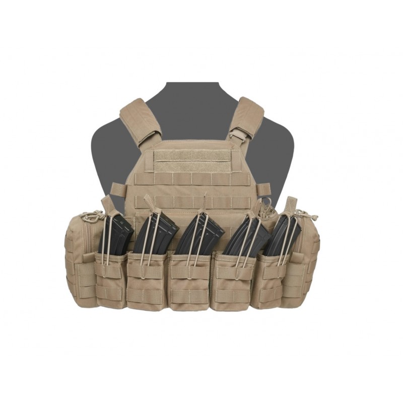 WARRIOR ASSAULT SYSTEMS DCS AK PLATE CARRIER - COYOTE 