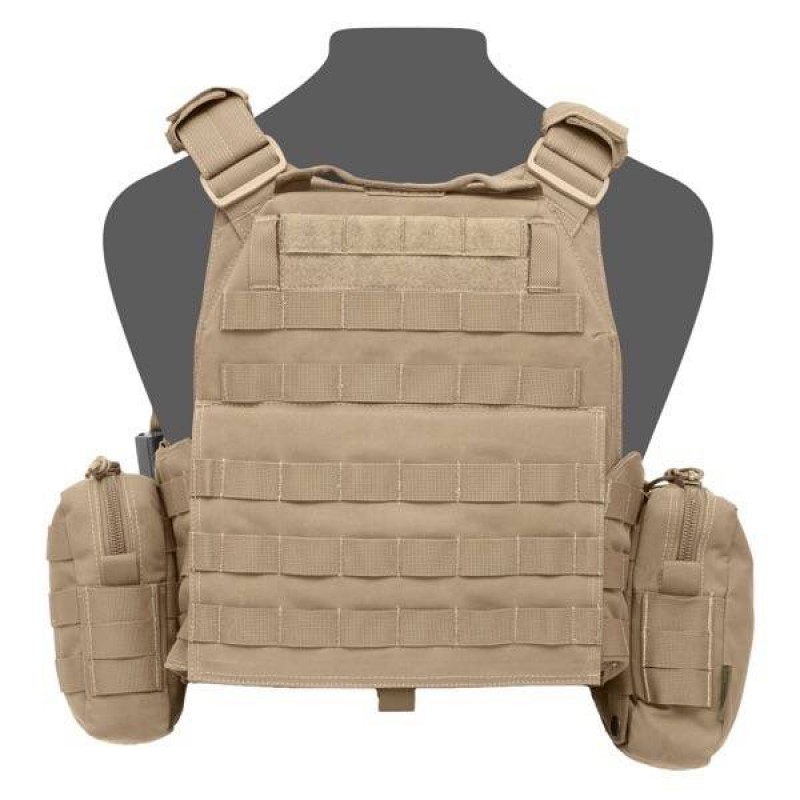 WARRIOR ASSAULT SYSTEMS DCS AK PLATE CARRIER - COYOTE 