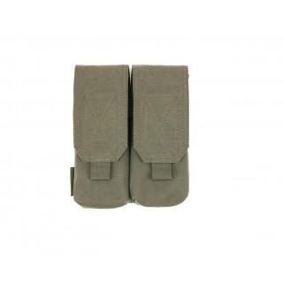 WARRIOR ASSAULT SYSTEMS DOUBLE MAGAZINES M4 - 5.56MM POUCH - RANGER GREEN