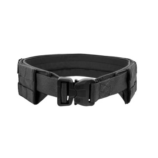 LOW PROFILE MOLLE BELT - BLACK - WITH PLASTIC COBRA WEBBING BELT LOW PROFILE MOLLE BELT - BLACK - WITH PLASTIC COBRA WEBBING BELT