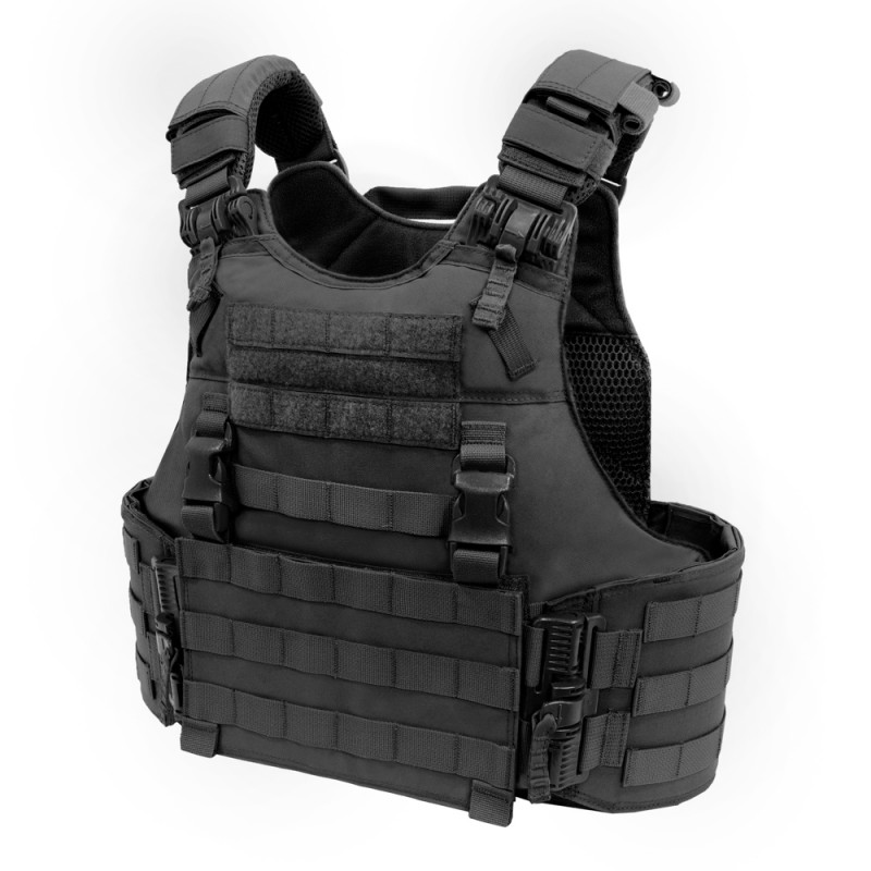 WARRIOR ASSAULT SYSTEMS QUAD RELEASE PLATE CARRIER - BLACK 