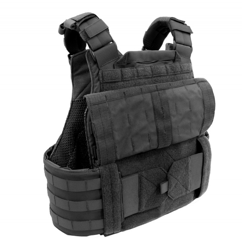 WARRIOR ASSAULT SYSTEMS QUAD RELEASE PLATE CARRIER - BLACK 