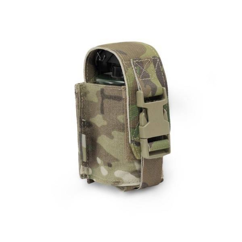 WARRIOR ASSAULT SYSTEMS TASCA SINGOLA PER GRANATA FUMOGENA GEN.2 - MULTICAM