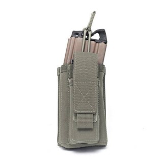 WARRIOR ASSAULT SYSTEMS PORTA CARICATORE APERTO PER 5.56MM E 9MM - VERDE RG WARRIOR ASSAULT SYSTEMS PORTA CARICATORE APERTO PER 5.56MM E 9MM - VERDE RG