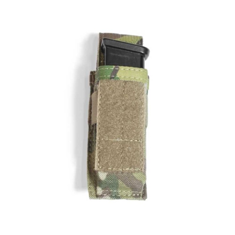 WARRIOR ASSAULT SYSTEMS SINGLE PISTOL POUCH - MULTICAM