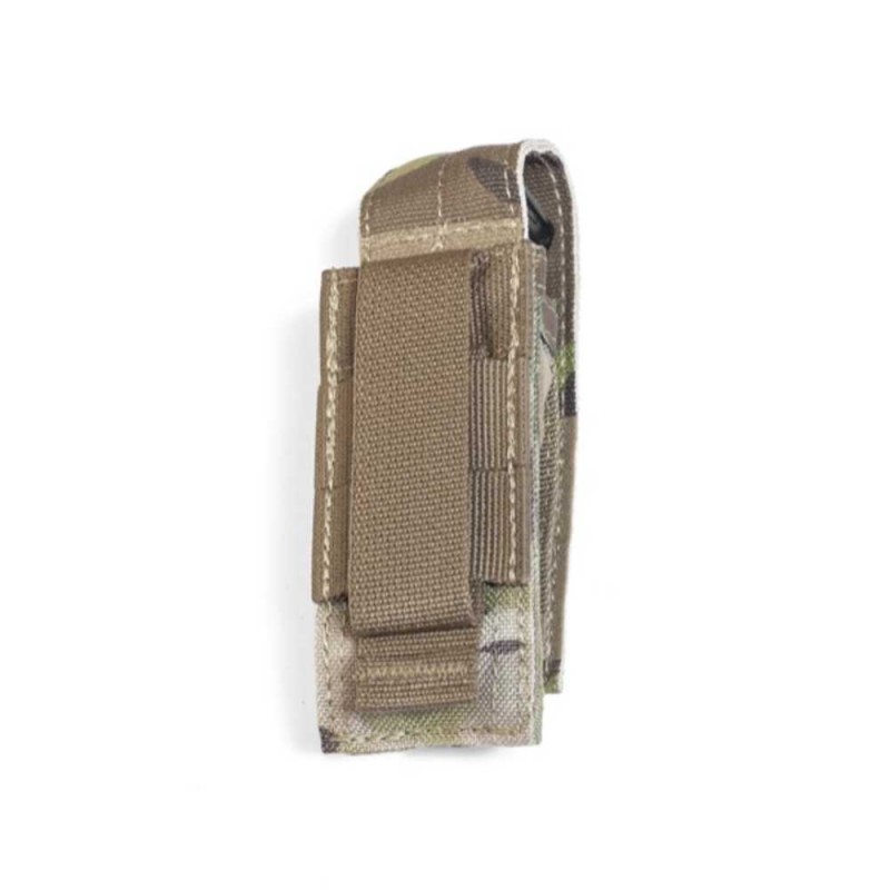 WARRIOR ASSAULT SYSTEMS SINGLE PISTOL POUCH - MULTICAM