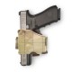 WARRIOR ASSAULT SYSTEMS UNIVERSAL PISTOL HOLSTER - LEFT SIDE - MULTICAM