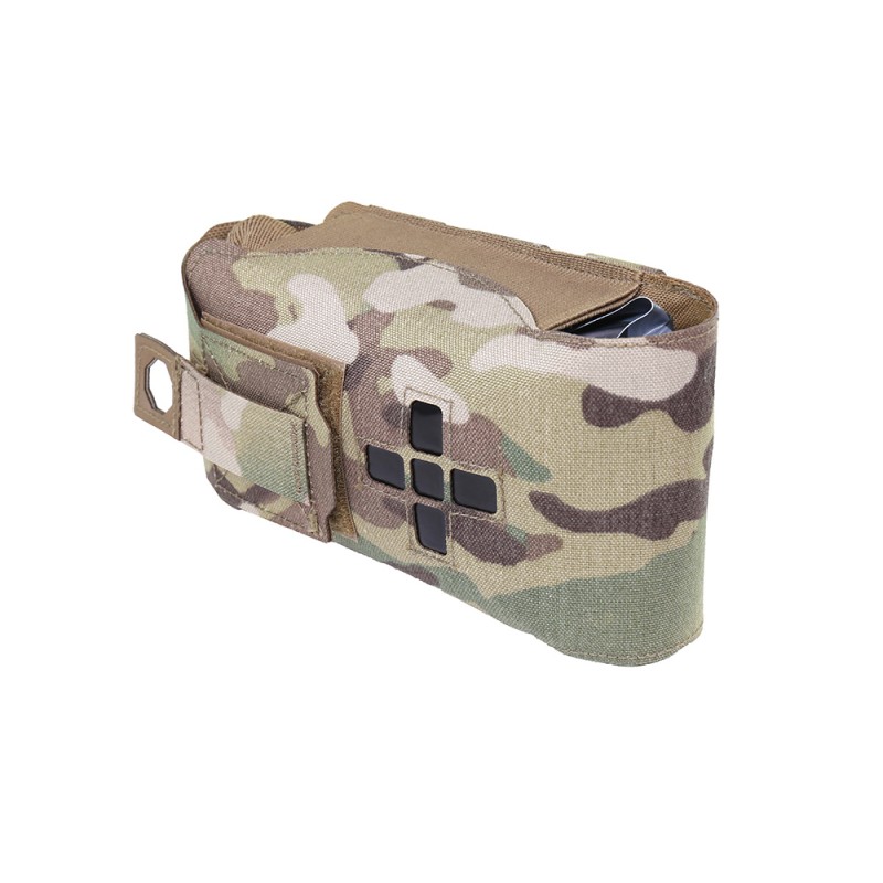 WARRIOR ASSAULT SYSTEMS KIT DI PRONTO SOCCORSO ORIZZONTALE PICCOLO LASER CUT MULTICAM