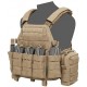 WARRIOR ASSAULT SYSTEMS PLATE CARRIER DCS DA 5.56MM CARRIER COYOTE TAN