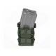 WARRIOR ASSAULT SYSTEMS TASCA PORTA CARICATORI QUICK MAG DOPPIA - VERDE OD