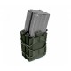 WARRIOR ASSAULT SYSTEMS TASCA PORTA CARICATORI QUICK MAG DOPPIA - VERDE OD