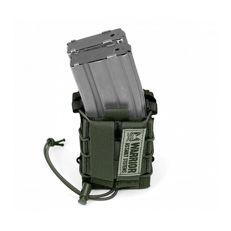 WARRIOR ASSAULT SYSTEMS TASCA PORTA CARICATORI QUICK MAG DOPPIA - VERDE OD