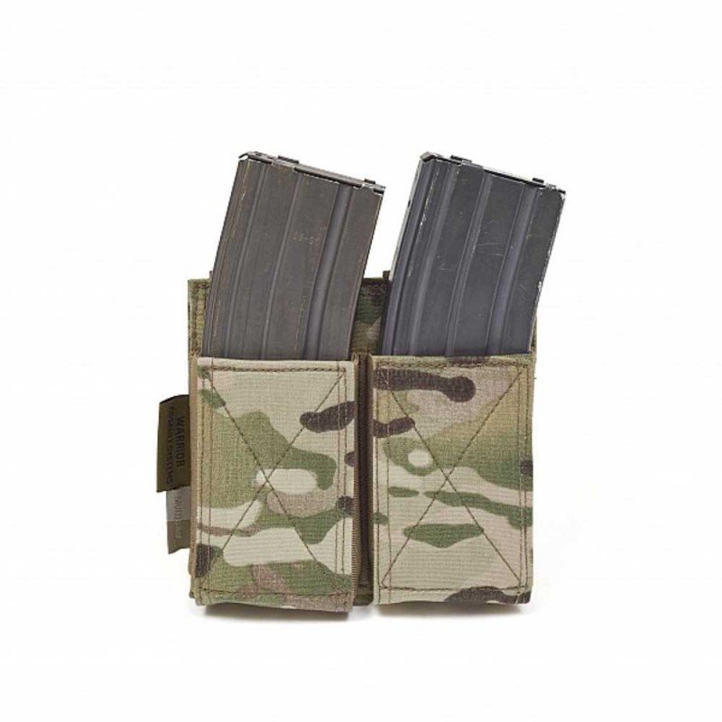 WARRIOR ASSAULT SYSTEMS TASCA PORTA CARICATORI ELASTICA DOPPIA - MULTICAM