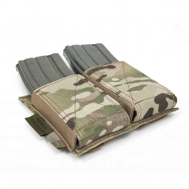 WARRIOR ASSAULT SYSTEMS TASCA PORTA CARICATORI ELASTICA DOPPIA - MULTICAM