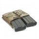 WARRIOR ASSAULT SYSTEMS TASCA PORTA CARICATORI ELASTICA DOPPIA - MULTICAM