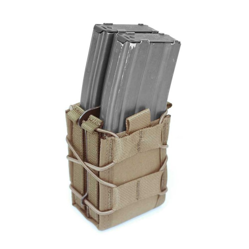 WARRIOR ASSAULT SYSTEMS TASCA PORTA CARICATORI QUICK MAG DOPPIA - COYOTE