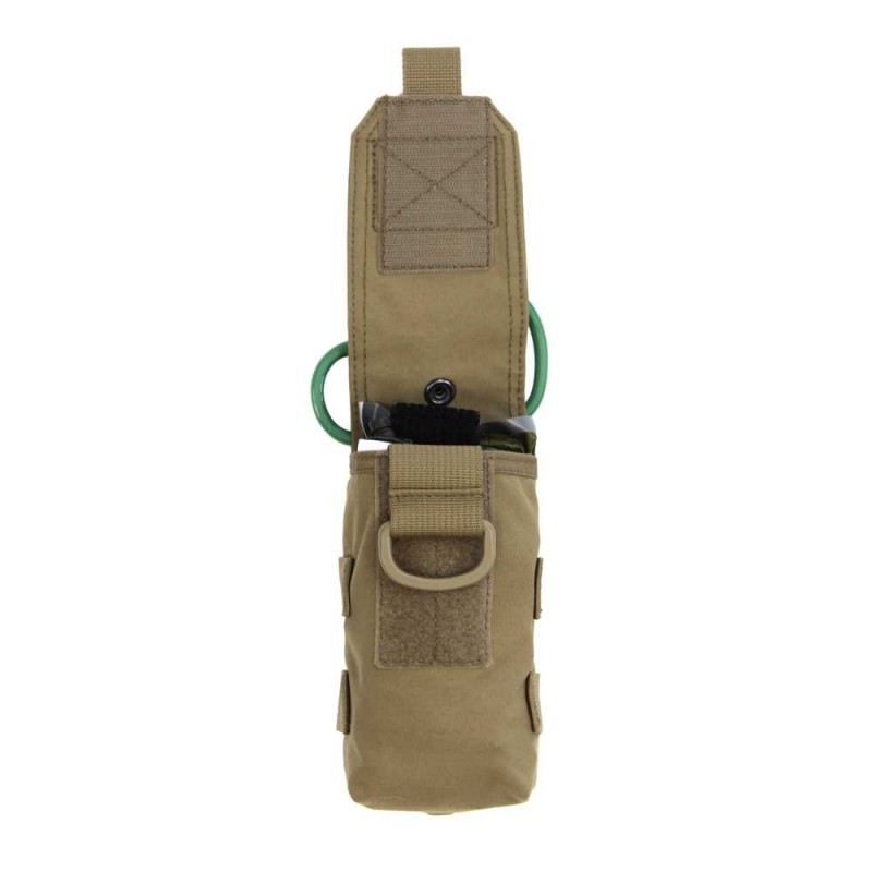 WARRIOR ASSAULT SYSTEMS INDIVIDUAL FIRST AID POUCH - COYOTE TAN