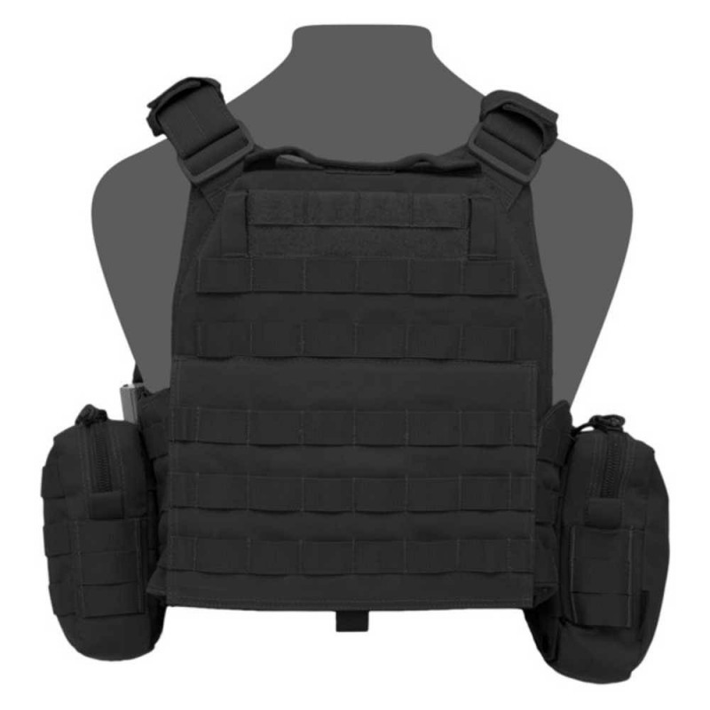 WARRIOR ASSAULT SYSTEMS TATTICO PLATE CARRIER MODELLO DCS DA 5.56 NERO