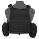 WARRIOR ASSAULT SYSTEMS TATTICO PLATE CARRIER MODELLO DCS DA 5.56 NERO