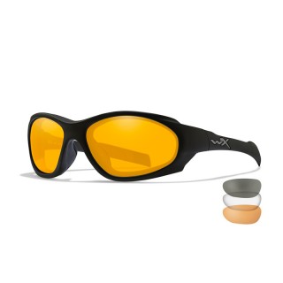 WILEY X OCCHIALI DI PROTEZIONE BALISTICA MODELLO XL-1 AD COMM LENTI GRIGIO FUMO/CHIARE/RUGGINE MONTATURA NERA WILEY X OCCHIALI DI PROTEZIONE BALISTICA MODELLO XL-1 AD COMM LENTI GRIGIO FUMO/CHIARE/RUGGINE MONTATURA NERA