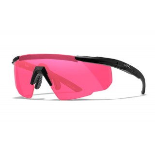 BALLISTIC PROTECTION GLASSES SABER ADVANCED VERMILION LENS MATTE BLACK FRAME WITH BAG BALLISTIC PROTECTION GLASSES SABER ADVANCED VERMILION LENS MATTE BLACK FRAME WITH BAG