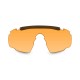 WILEY X BALLISTIC PROTECTION GLASSES SABER ADVANCED SMOKE/CLEAR/RUST LENSES TAN FRAME