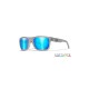 WILEY X BALLISTIC PROTECTION  GLASSES MODEL OVATION CAPTIVATE BLUE MIRROR LENSES MATTE SLATE FRAME