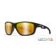 WILEY X BALISTIC GLASSES ASPECT CAPTIVATE BRONZE LENSES MIRROR MATTE BLACK FRAME