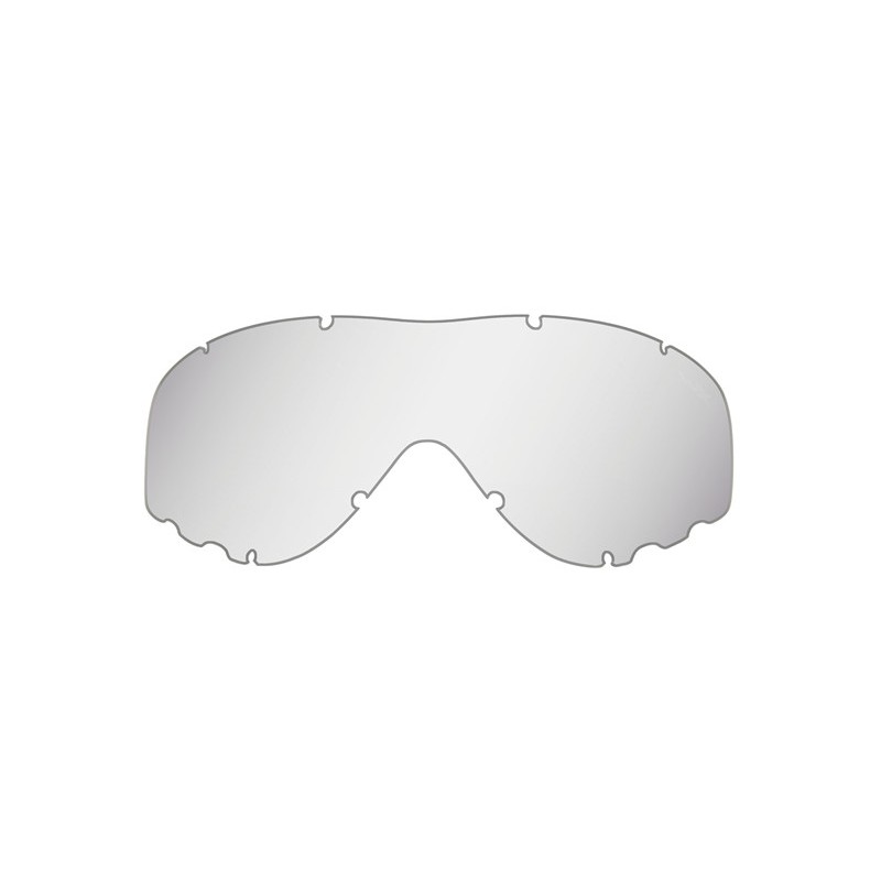 WILEY X BALLISTIC PROTECTION GOGGLES MODEL SPEAR SMOKE GREY/CLEAR/LIGHT RUST TAN FRAME